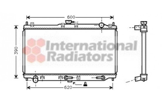 Radiator, engine cooling 27002134 International Radiators