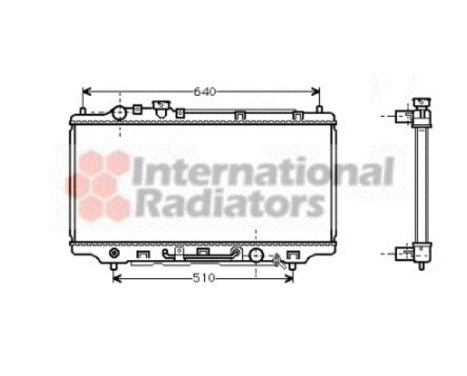Radiator, engine cooling 27002146 International Radiators
