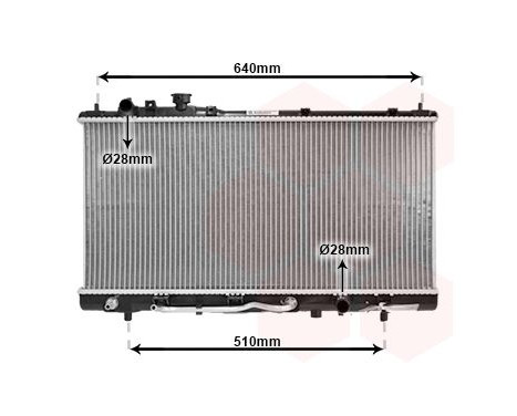 Radiator, engine cooling 27002152 International Radiators