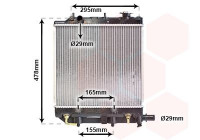 Radiator, engine cooling 27002166 International Radiators