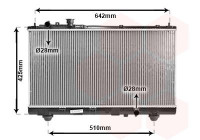 Radiator, engine cooling 27002173 International Radiators