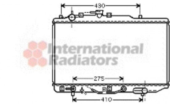 Radiator, engine cooling 27002178 International Radiators