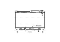 Radiator, engine cooling 27002179 International Radiators