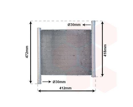 Radiator, engine cooling 29002002 International Radiators, Image 2