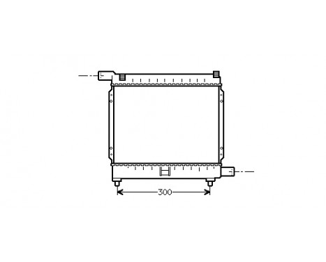 Radiator, engine cooling 30002039 International Radiators