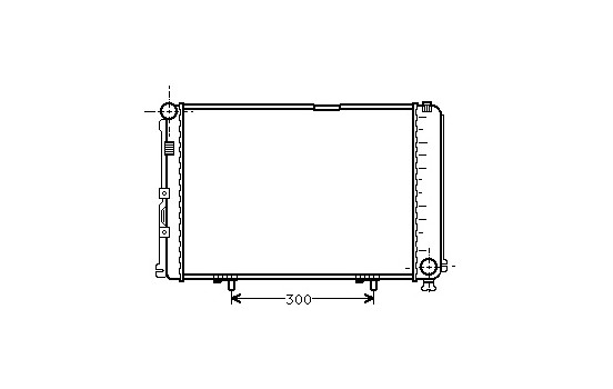 Radiator, engine cooling 30002067 International Radiators