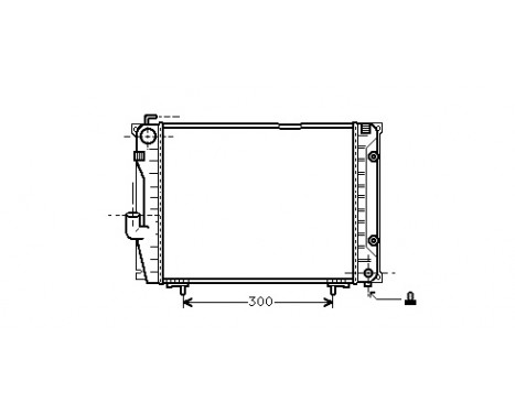 Radiator, engine cooling 30002069 International Radiators