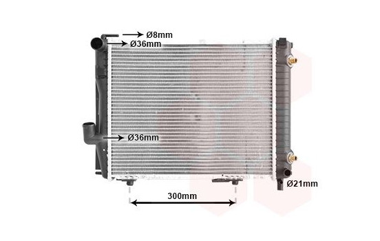 Radiator, engine cooling 30002069 International Radiators, Image 2