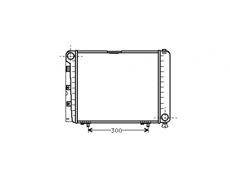 Radiator, engine cooling 30002079 International Radiators