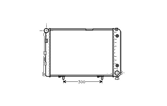 Radiator, engine cooling 30002110 International Radiators