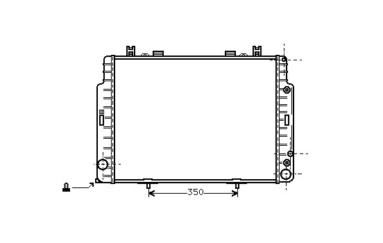 Radiator, engine cooling 30002129 International Radiators