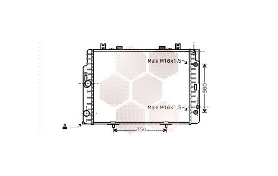 Radiator, engine cooling 30002132 International Radiators, Image 2