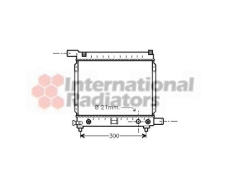 Radiator, engine cooling 30002137 International Radiators, Image 2