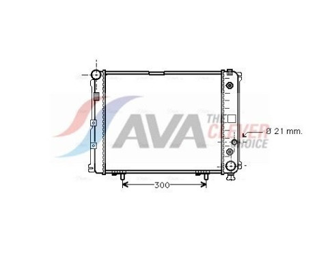 Radiator, engine cooling 30002162 International Radiators, Image 2