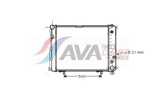 Radiator, engine cooling 30002162 International Radiators, Image 2