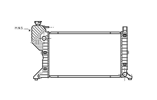 Radiator, engine cooling 30002183 International Radiators