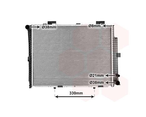 Radiator, engine cooling 30002208 International Radiators, Image 2