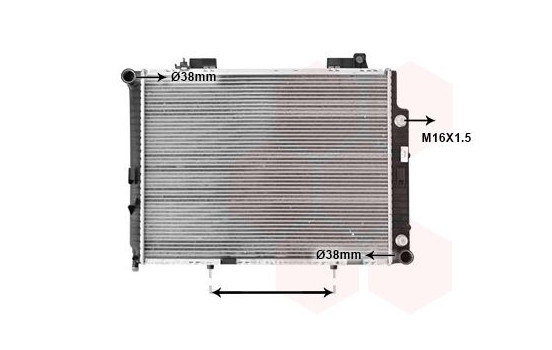 Radiator, engine cooling 30002209 International Radiators, Image 2
