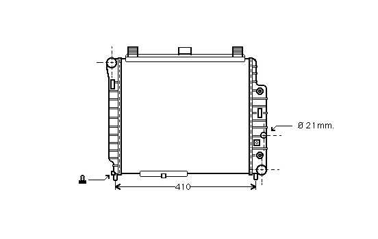 Radiator, engine cooling 30002238 International Radiators