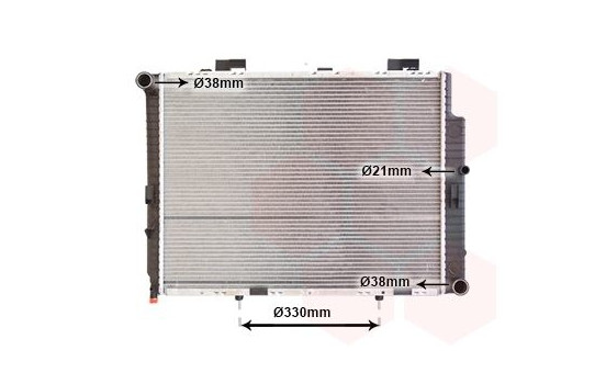 Radiator, engine cooling 30002287 International Radiators, Image 2