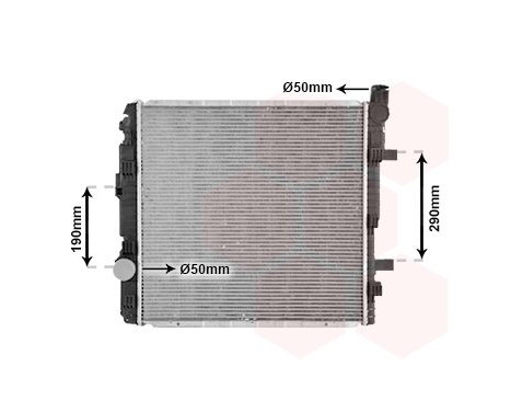 Radiator, engine cooling 30002319 International Radiators, Image 2