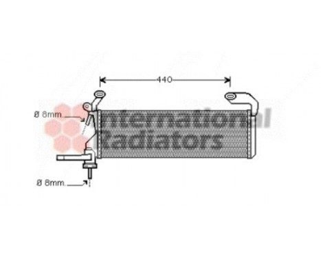 Radiator, engine cooling 30002322 International Radiators, Image 2
