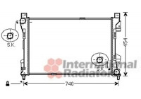 Radiator, engine cooling 30002463 International Radiators
