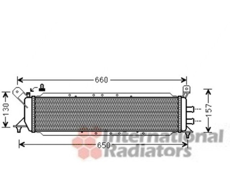 Radiator, engine cooling 30002482 International Radiators