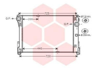 Radiator, engine cooling 30002591 International Radiators
