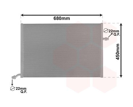 Radiator, engine cooling 30002712 International Radiators