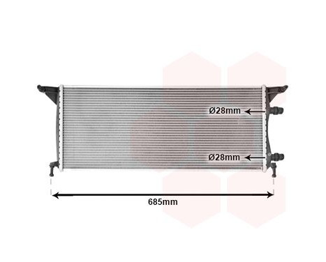 Radiator, engine cooling 30012720 International Radiators