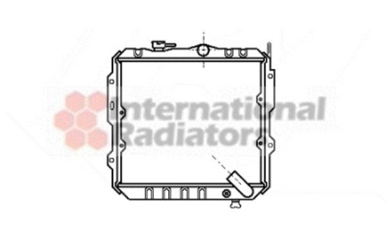 Radiator, engine cooling 32002032 International Radiators, Image 2