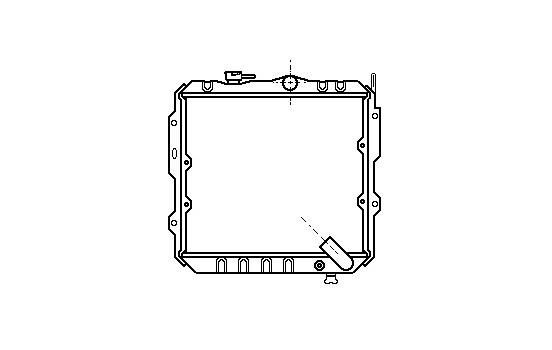 Radiator, engine cooling 32002032 International Radiators
