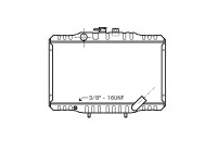 Radiator, engine cooling 32002062 International Radiators
