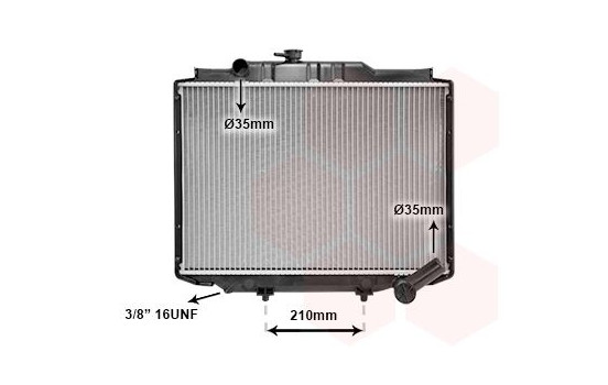 Radiator, engine cooling 32002062 International Radiators, Image 2