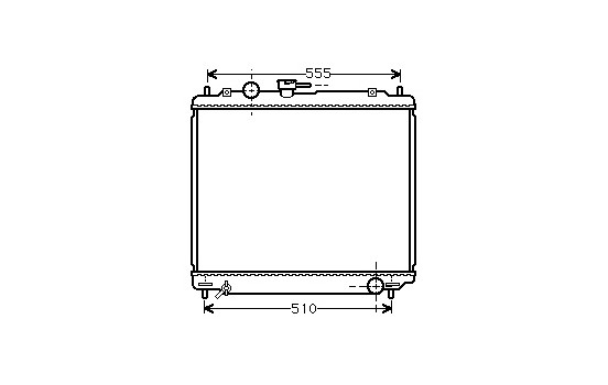 Radiator, engine cooling 32002109 International Radiators