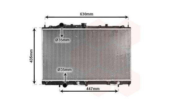 Radiator, engine cooling 32002114 International Radiators, Image 2