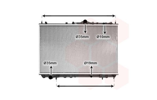 Radiator, engine cooling 32002116 International Radiators, Image 2