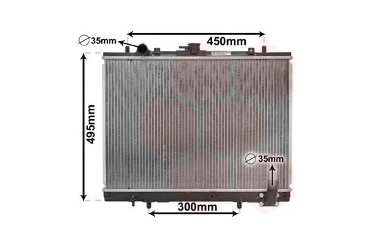 Radiator, engine cooling 32002161 International Radiators, Image 2