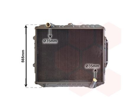 Radiator, engine cooling 32002187 International Radiators, Image 2