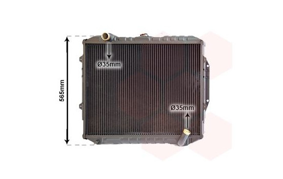 Radiator, engine cooling 32002187 International Radiators, Image 2