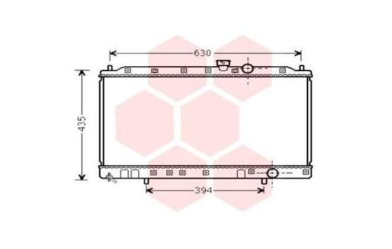 Radiator, engine cooling 32002237 International Radiators, Image 2