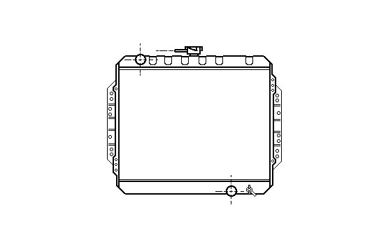 Radiator, engine cooling 36002003 International Radiators