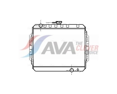 Radiator, engine cooling 36002003 International Radiators, Image 2