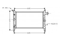 Radiator, engine cooling 37002026 International Radiators