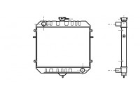 Radiator, engine cooling 37002034 International Radiators