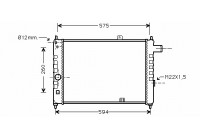 Radiator, engine cooling 37002055 International Radiators