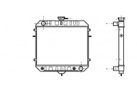 Radiator, engine cooling 37002076 International Radiators
