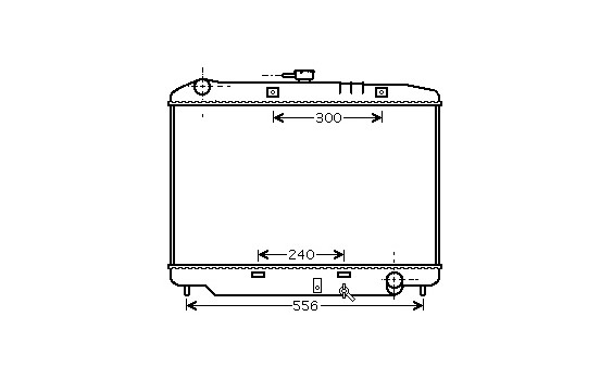Radiator, engine cooling 37002179 International Radiators