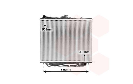 Radiator, engine cooling 37002179 International Radiators, Image 2